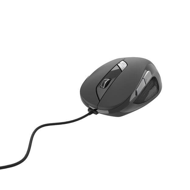 Kompiuterinė pelė laidinė MOUSE USB OPTICAL/BLACK MUS-6B-01 GEMBIRD 9