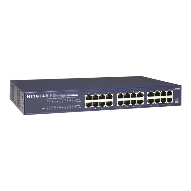 Komutatorius NETGEAR ProSafe 24-port Gigabit Ethernet Switch
