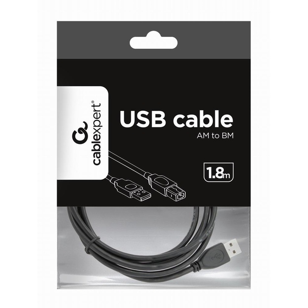 CABLE USB2 AM-BM 1.8M/CCP-USB2-AMBM-6 GEMBIRD