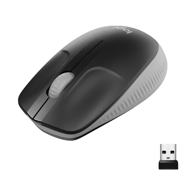 Kompiuterinė pelė belaidė OPTICAL WRL M190/GREY 910-005906 LOGITECH