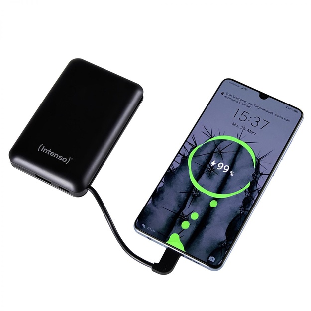 Išorinė baterija USB 10000MAH/BLACK XC10000 INTENSO