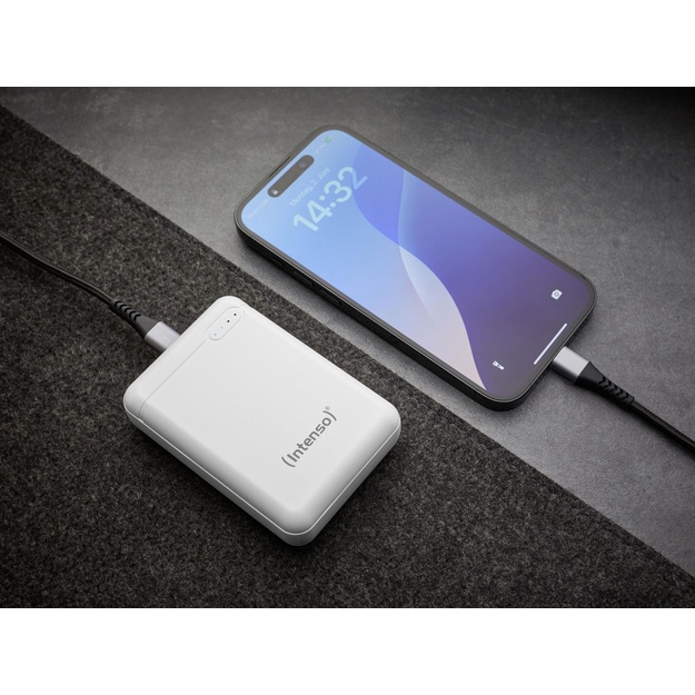 Išorinė baterija USB 10000MAH/WHITE XS10000 INTENSO