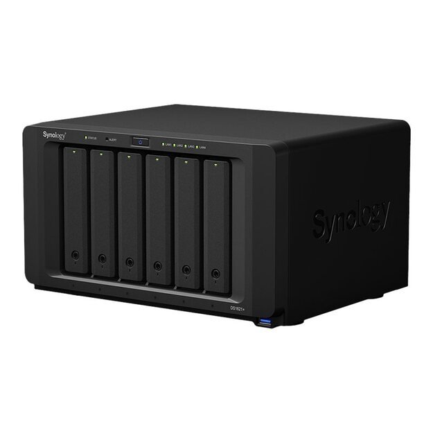 SYNOLOGY DS1621+ NAS AMD V1500B quad-core 2.2 GHz 4GB DDR4 3xUSB 3.2 Gen 1 2xeSATA