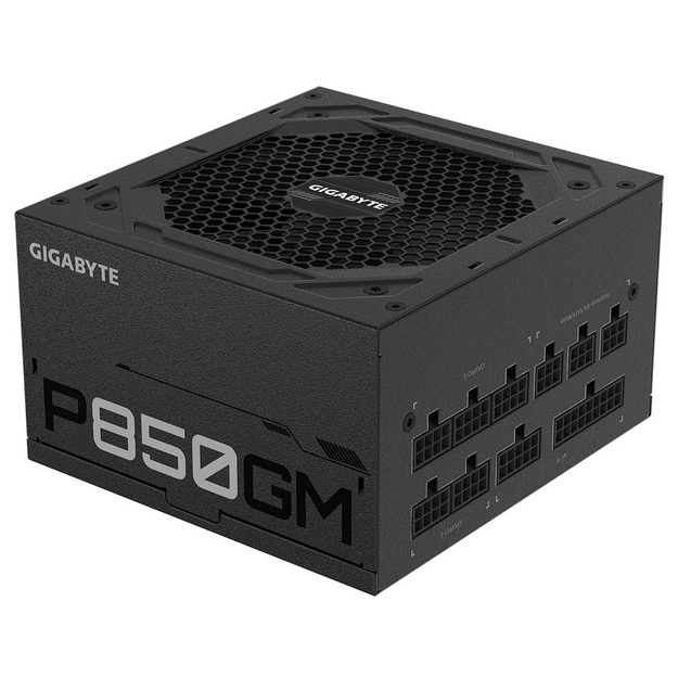 Maitinimo šaltinis kompiuteriui Power Supply|GIGABYTE|850 Watts|Efficiency 80 PLUS GOLD|PFC Active|MTBF 100000 hours|GP-P850GM