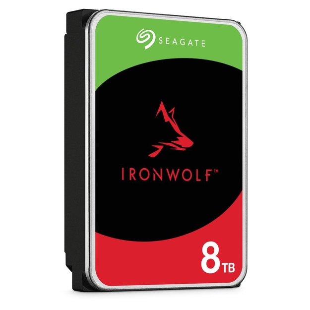 Kietasis diskas vidinis HDD|SEAGATE|IronWolf|8TB|SATA 3.0|256 MB|7200 rpm|Discs/Heads 5/10|3,5 |ST8000VN004