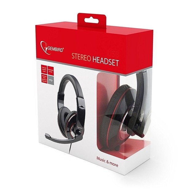 HEADSET STEREO/MHS-001 GEMBIRD