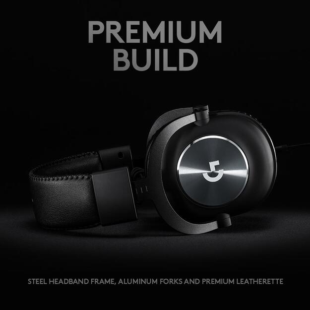 Ausinės HEADSET PRO X GAMING/BLACK 981-000818 LOGITECH