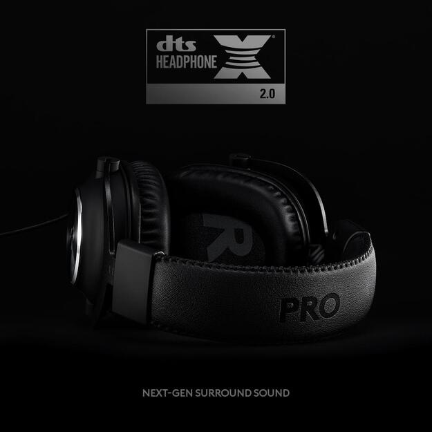 Ausinės HEADSET PRO X GAMING/BLACK 981-000818 LOGITECH
