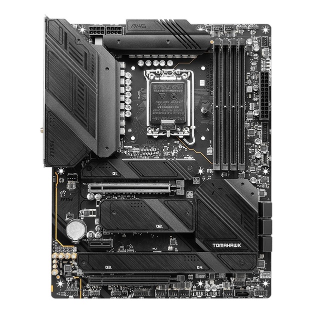Pagrindinė plokštė |MSI|Intel Z790|LGA1700|ATX|Memory DDR5|Memory slots 4|1xPCI-Express 3.0 1x|2xPCI-Express 5.0 16x|4xM.2|1xHDMI|1xDisplayPort|8xUSB 3.2|2xUSB-C|1xOptical S/PDIF|1xRJ45|5xAudio port|MAGZ790TOMAHAWKWIFI