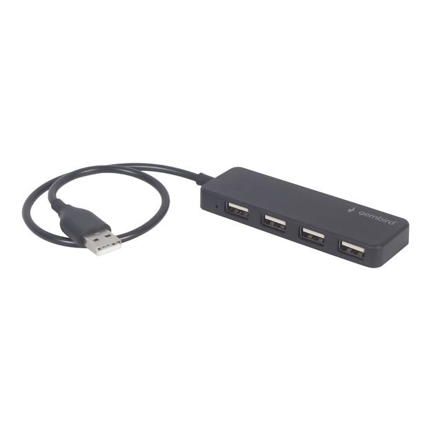 GEMBIRD 4-port USB HUB black
