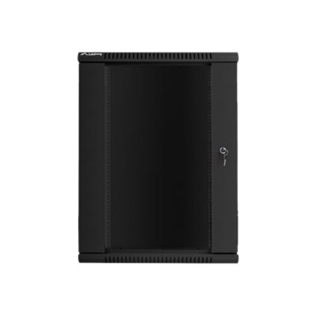 Komutacinė spinta pakabinama LANBERG WF01-6618-10B rack 19 demounted flat pack 18U/600x600mm black 16