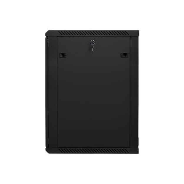 Komutacinė spinta pakabinama LANBERG WF01-6618-10B rack 19 demounted flat pack 18U/600x600mm black 15