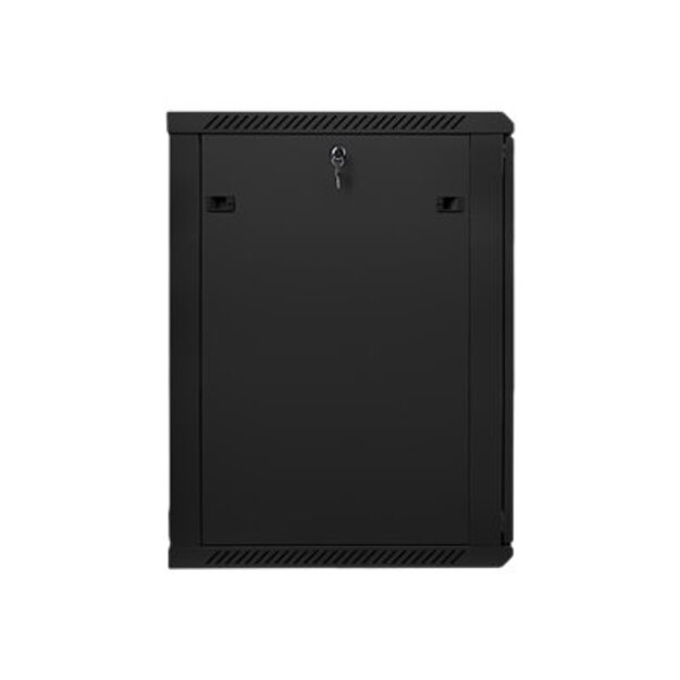 Komutacinė spinta pakabinama LANBERG WF01-6618-10B rack 19 demounted flat pack 18U/600x600mm black 14