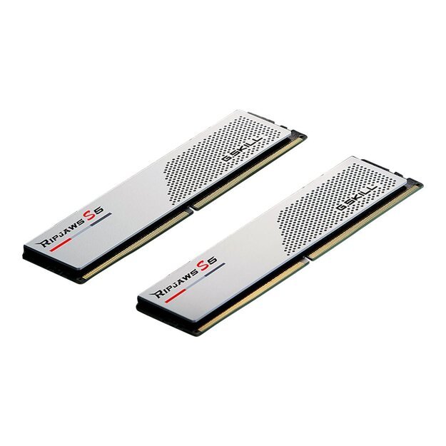 Operatyvioji atmintis (RAM) G.SKILL Ripjaws S5 DDR5 32GB 2x16GB 5600MHz CL36 1.2V XMP 3.0 white