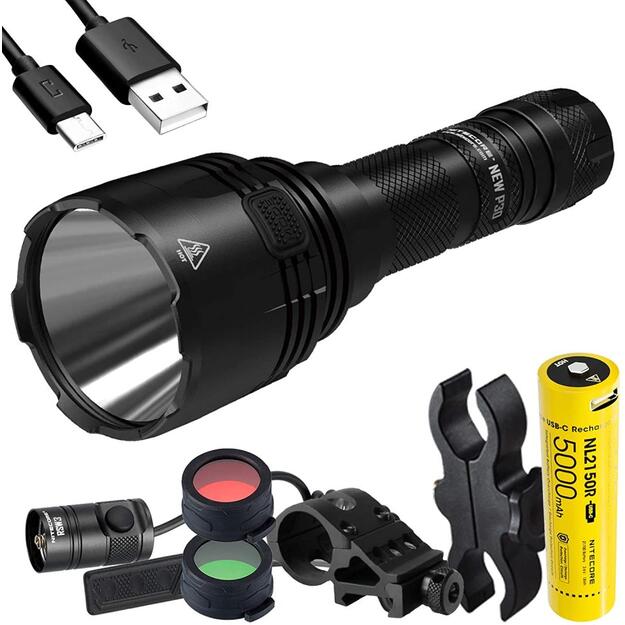 Žibintuvėlis HUNTING 1000 LUMENS/NEW P30HUNTING KIT NITECORE