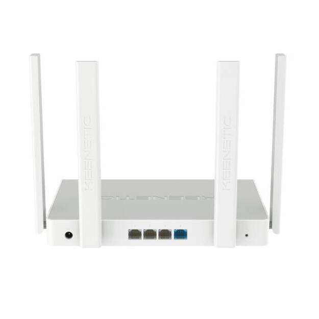 Maršrutizatorius Wireless Router|KEENETIC|Wireless Router|1800 Mbps|Mesh|4x10/100/1000M|Number of antennas 4|KN-3710-01EU