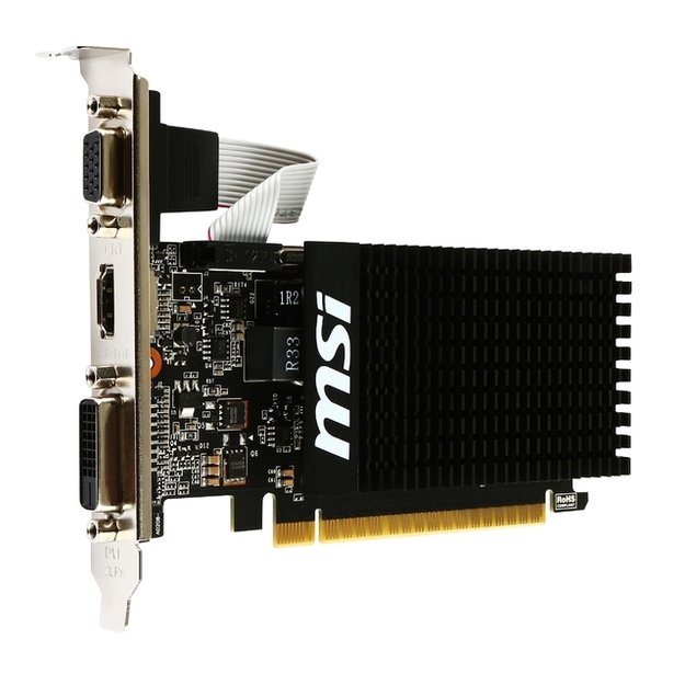 Vaizdo plokštė VGA PCIE16 GT710 2GB GDDR3/GT 710 2GD3H LP MSI