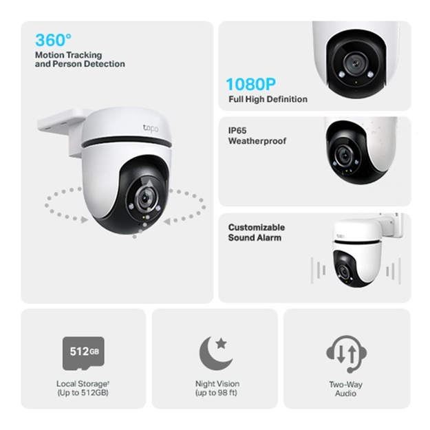 Belaidė kamera 1080P TAPO C500 TP-LINK