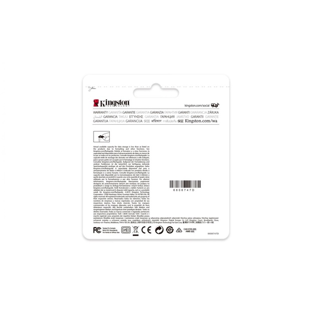 MEMORY MICRO SDXC 128GB UHS-I/SDCE/128GB KINGSTON