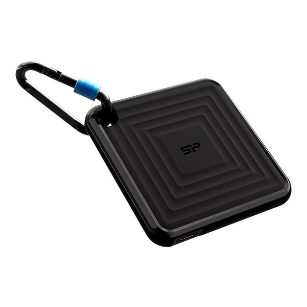SILICON POWER External SSD PC60 512GB USB-C 540/500 MB/s Black