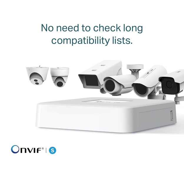 Vaizdo įrašymo įrenginys 4CH VIGI NVR1104H-4P TP-LINK