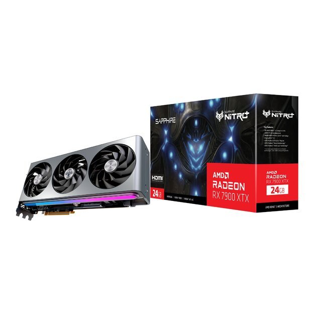 Graphics Card|SAPPHIRE|AMD Radeon RX 7900 XTX|24 GB|GDDR6|384 bit|PCIE 4.0 16x|Active|2xHDMI|2xDisplayPort|11322-01-40G