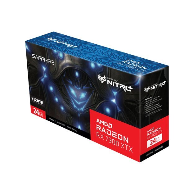 Graphics Card|SAPPHIRE|AMD Radeon RX 7900 XTX|24 GB|GDDR6|384 bit|PCIE 4.0 16x|Active|2xHDMI|2xDisplayPort|11322-01-40G