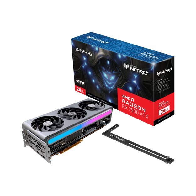 Graphics Card|SAPPHIRE|AMD Radeon RX 7900 XTX|24 GB|GDDR6|384 bit|PCIE 4.0 16x|Active|2xHDMI|2xDisplayPort|11322-01-40G