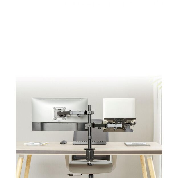DISPLAY ACC MOUNTING ARM/NB TRAY MA-DA-03 GEMBIRD