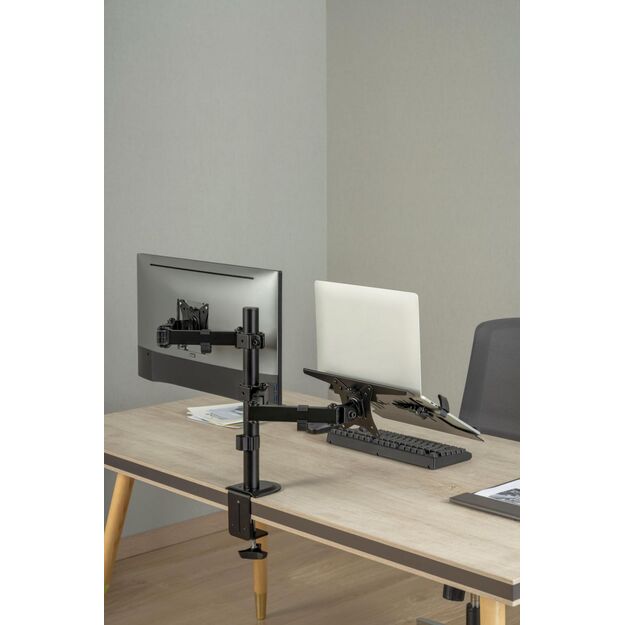 DISPLAY ACC MOUNTING ARM/NB TRAY MA-DA-03 GEMBIRD