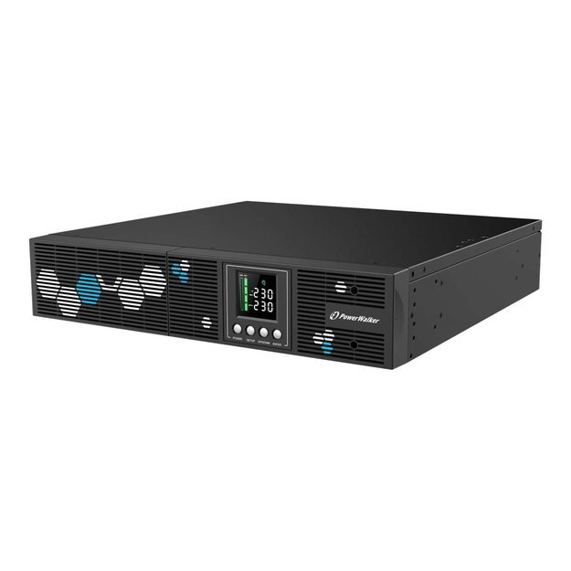 POWERWALKER UPS Rack Line-Interactive VI 1000 RLP 1000VA 8x IEC C13/USB-B/EPO/LCD/2U