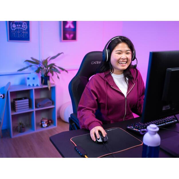 MOUSE USB OPTICAL GAMING/GXT 922 YBAR BLACK 24729 TRUST 10