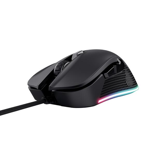 MOUSE USB OPTICAL GAMING/GXT 922 YBAR BLACK 24729 TRUST 6
