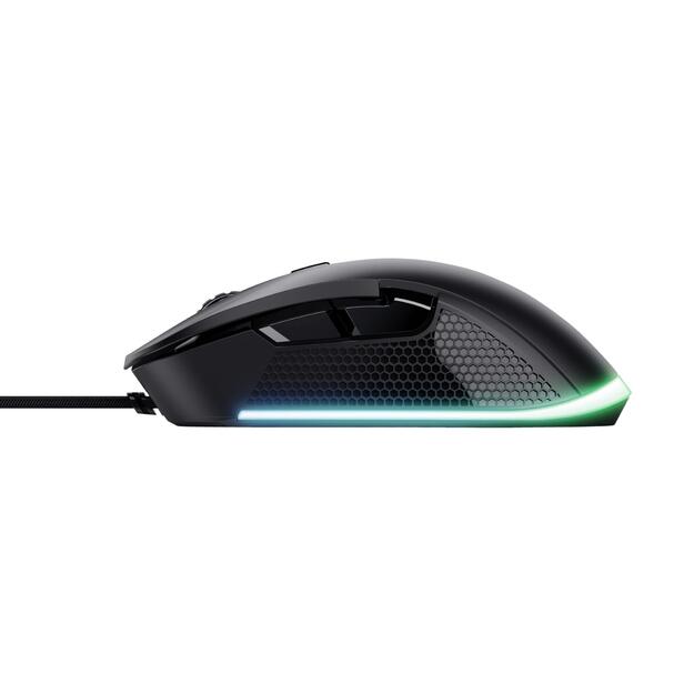 MOUSE USB OPTICAL GAMING/GXT 922 YBAR BLACK 24729 TRUST 8