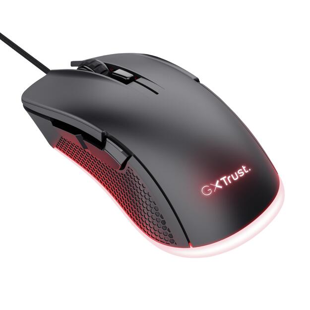 MOUSE USB OPTICAL GAMING/GXT 922 YBAR BLACK 24729 TRUST 5