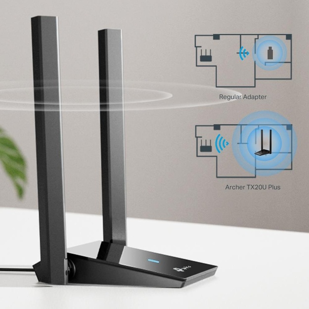 USB belaidžio ryšio adapteris 1800MBPS ARCHER TX20U PLUS TP-LINK