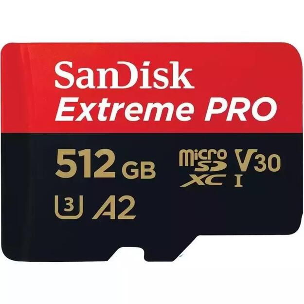 MEMORY MICRO SDXC 512GB UHS-I/W/A SDSQXCD-512G-GN6MA SANDISK 4