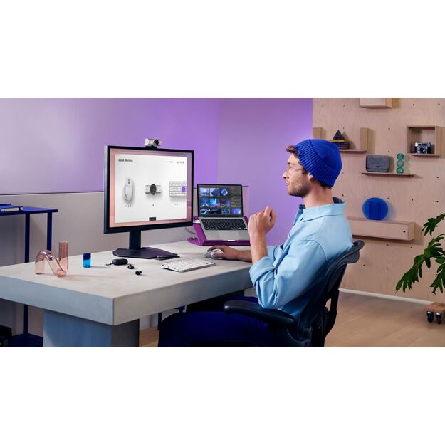 Kompiuterinė pelė belaidė BLUETH LASER MX MASTER3S/PALE GREY 910-006560 LOGITECH 45