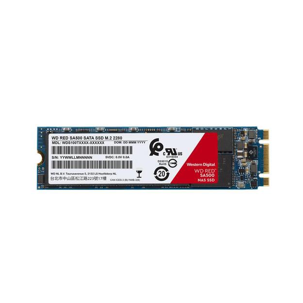 WD Red SSD SA500 NAS 500GB SATA III 6Gb/s M.2 2280 Bulk