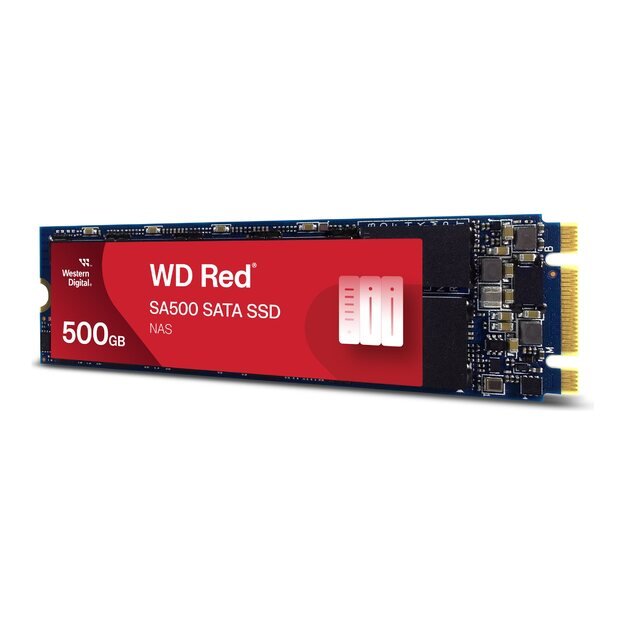 WD Red SSD SA500 NAS 500GB SATA III 6Gb/s M.2 2280 Bulk