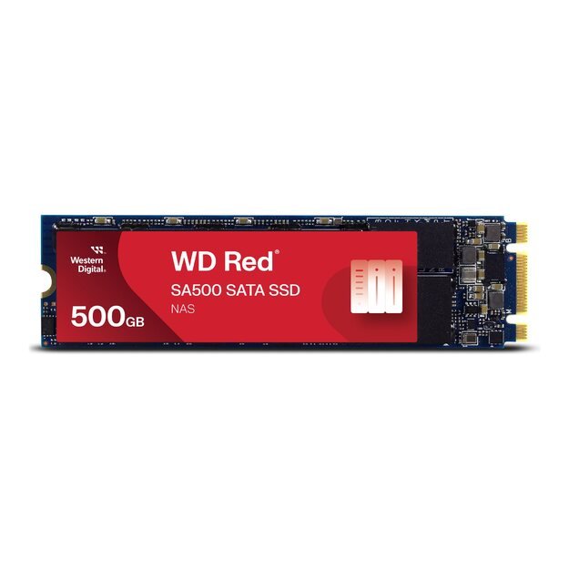 WD Red SSD SA500 NAS 500GB SATA III 6Gb/s M.2 2280 Bulk