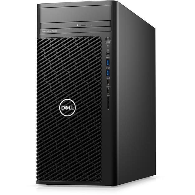 PC|DELL|Precision|3660|Business|Tower|CPU Core i7|i7-13700|2100 MHz|RAM 32GB|DDR5|4400 MHz|SSD 1TB|Graphics card Nvidia T1000|4GB|ENG|Windows 11 Pro|Colour Black|Included Accessories Dell Optical Mouse-MS116 - Black Dell Wired Keyboard KB216 Black|N108P36