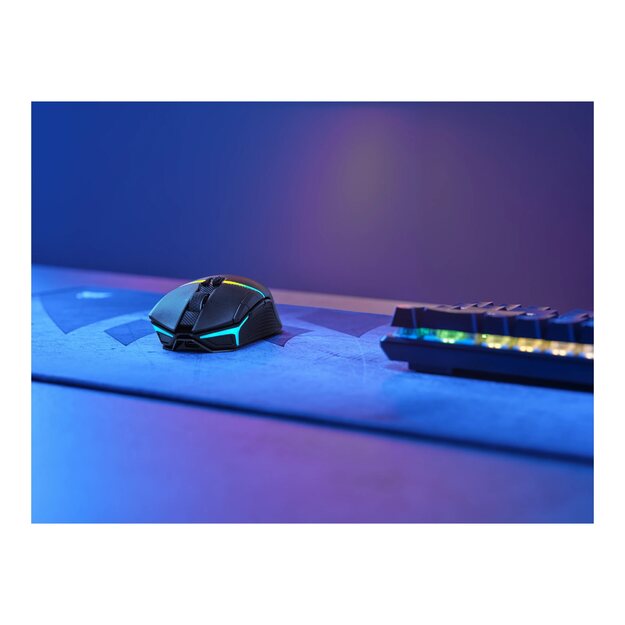 CORSAIR Nightsabre Wireless Gaming Mouse Backlit RGB LED Optical Black