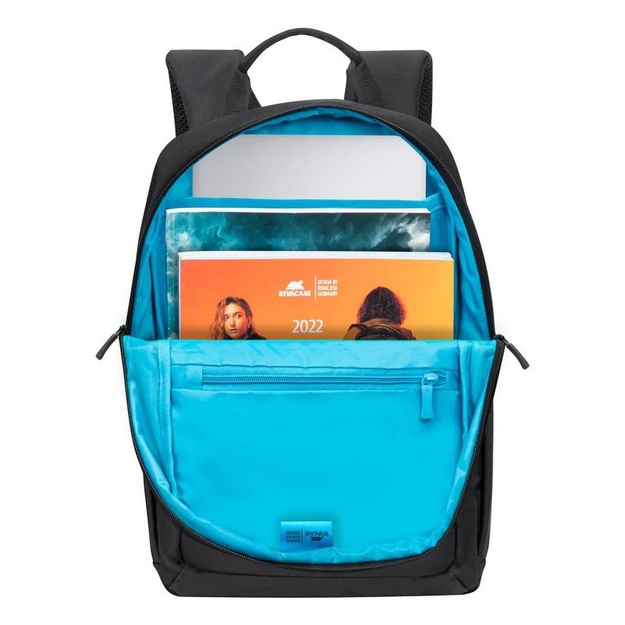 NB BACKPACK ALPENDORF ECO 14 /7523 BLACK RIVACASE