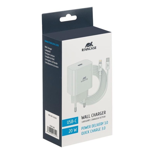 MOBILE CHARGER WALL/WHITE PS4101 WD5 RIVACASE