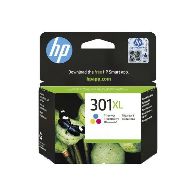 HP 301XL ink color DeskJet 1050 2050 All-in-One Printer 40