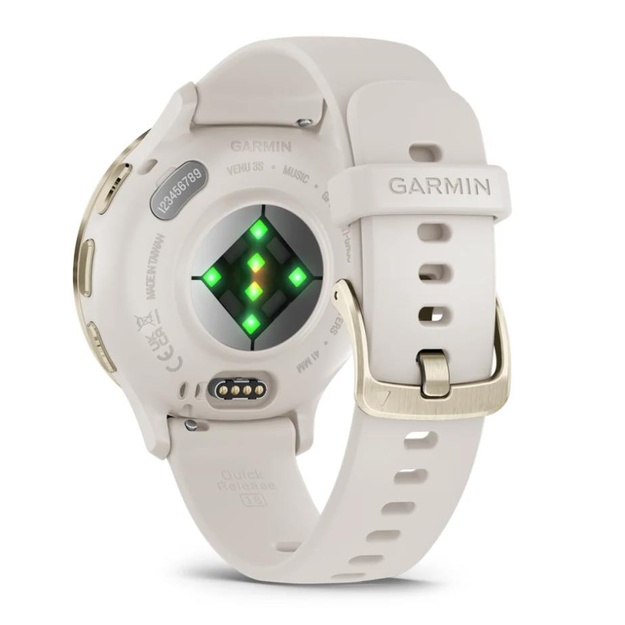 SMARTWATCH VENU 3S/IVORY/GOLD 010-02785-04 GARMIN