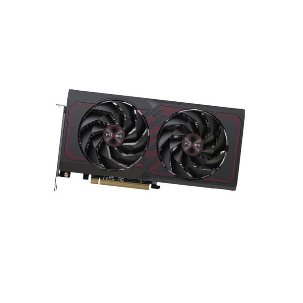 Graphics Card|SAPPHIRE|AMD Radeon RX 7600 XT|16 GB|GDDR6|128 bit|PCIE 4.0 8x|Dual Slot Fansink|2xHDMI|2xDisplayPort|11339-04-20G