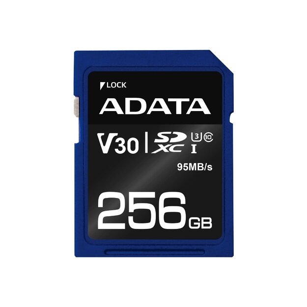 MEMORY SDXC 256GB V30/ASDX256GUI3V30S-R ADATA