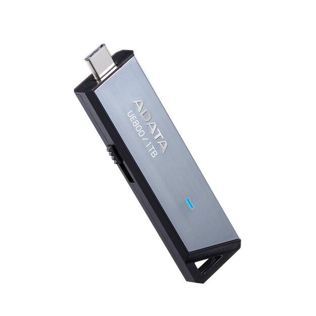 MEMORY DRIVE FLASH USB-C 1TB/SILV AELI-UE800-1T-CSG ADATA 4